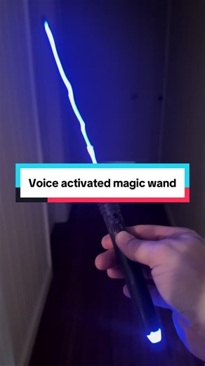 This wand doesn’t just light up — it listens. Voice-activated magic, multiple light effects, and endless pretend play. Perfect for kids who love spells, costumes, and imaginative adventures. Fun, interactive, and surprisingly well made. 🪄 #tiktokmademebuyit #tiktokshop #magic #spells #kids