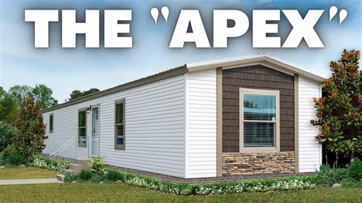 WOW, the "APEX" of single wide mobile homes right HERE! Prefab House Tour | Chance's Home World