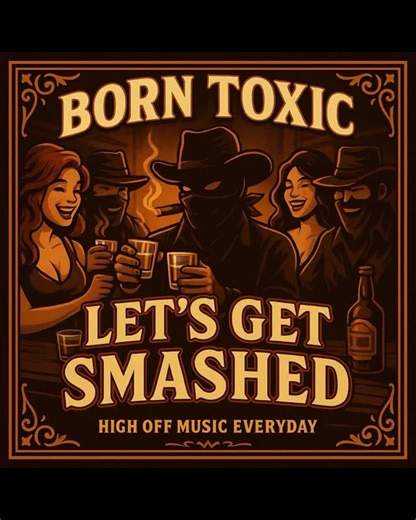 [NEW Single] Let’s Get Smashed Out Now! 🌴🚀🍺🤠 #linkinbio streaming everywhere! | Born Toxic