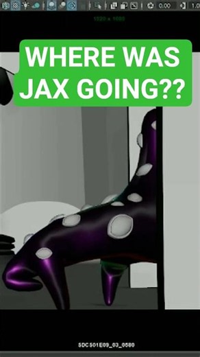 Where was ABSTRACTED JAX going? #animation #theamazingdigitalcircus #genus #genus_art #art