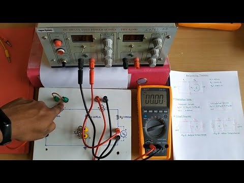Experiment to verify Reciprocity Theorem