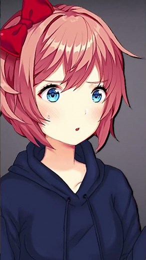 Dokis Rob a Bank Best Moments💸(DDLC Voiced Animation) #shorts #ddlc #ddlcedit