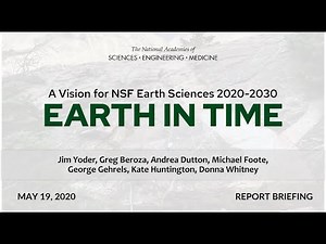 A Vision for NSF Earth Sciences 2020-2030: Earth in Time