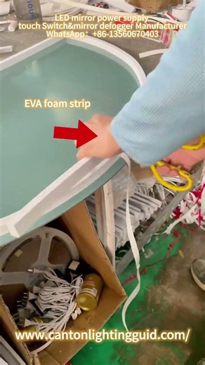 DIY Touch Sensor Switch for LED Light | Smart Lighting Control for LED vanity mirror. #bathroom #diy