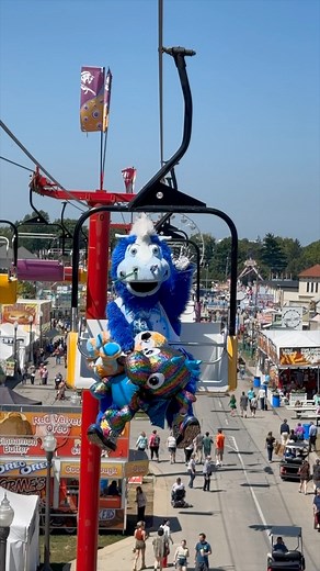 state fair vibes | Blue Indianapolis Colts Mascot