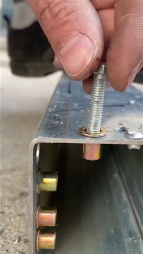 Easy Installation Tutorial for Carbon Steel Flat Head Thread Rivet Nut Color Zinc