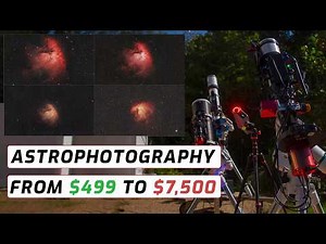 Let's Compare Four Telescopes Capturing A Nebula Under The Full Moon!