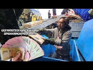 BEGINILAH KEGIATAN ABK KAPAL IKAN KOREA ASAL INDONESIA ~ GAJI KERJA DI KOREA
