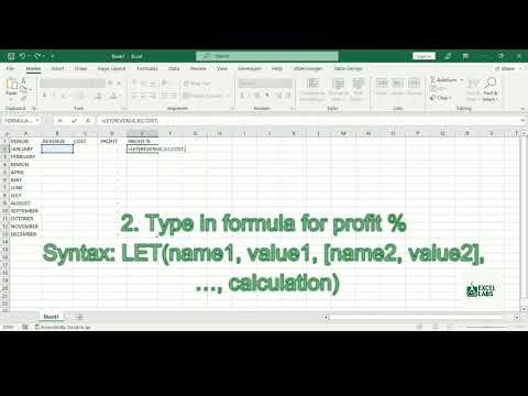 🎥✨ Master Excel’s LET Function in Minutes! ✨🎥