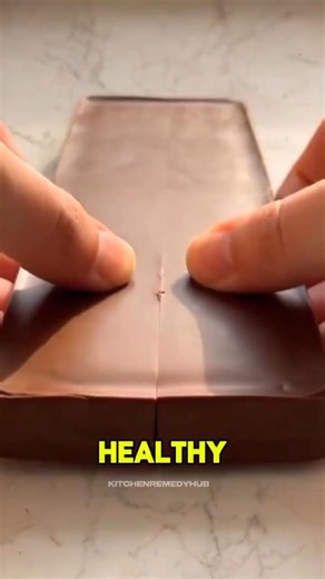 Healthy 4-Ingredient Homemade Chocolate 🍫