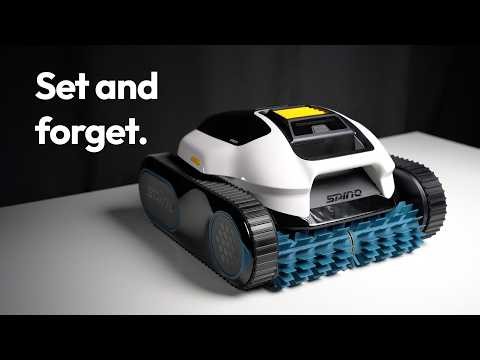 This Robotic Pool Cleaner ACTUALLY works! - Spino E1