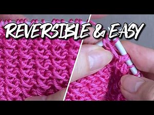 No Purl, No Curl - 1 Row Repeat Pattern #273