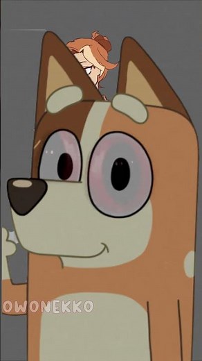 Transforming Chilli into a human #bluey #chilli