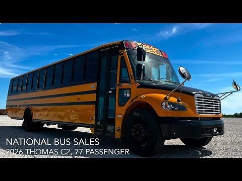 2026 Thomas C2, 77 Passenger - National Bus Sales