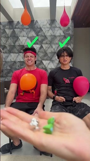 DESAFIO DO BALÃO! #shorts