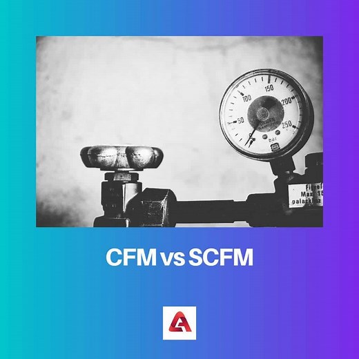 CFM vs SCFM: Difference and Comparison