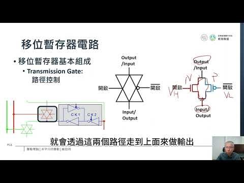 15單元移位暫存器
