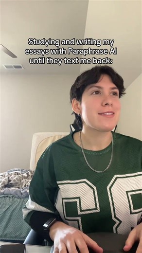 Studying for a while with Paraphrase AI