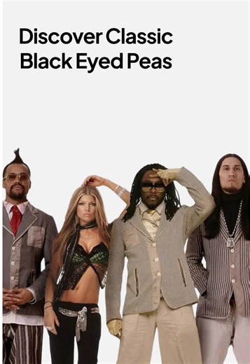 Discover Classic @BlackEyedPeas The Black Eyed Peas are one of the most influential groups of 2000s pop and hip-hop, known for blending rap, dance, and electronic elements into global hits. Their ability to merge mainstream appeal with rhythmic innovation shaped an era of club and radio music. A defining act whose catalog continues to resonate across generations. #blackeyedpeas #music #fyp