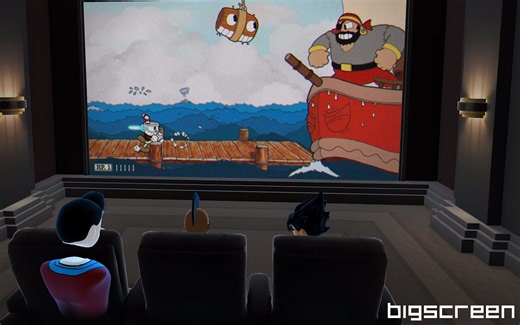 体验VR必下的社交类虚拟桌面-Bigscreen(免费)