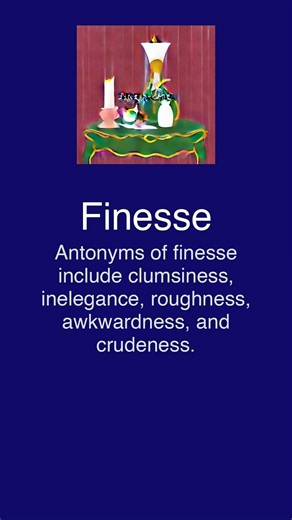 The Art of Finesse #FinesseInAction #EleganceMatters