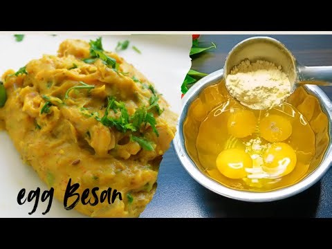 बेसन आणि अंड्यापासून तयार होणारा असा अप्रतिम नाश्ता, जो तुम्ही कधीच बनवला नसेल!