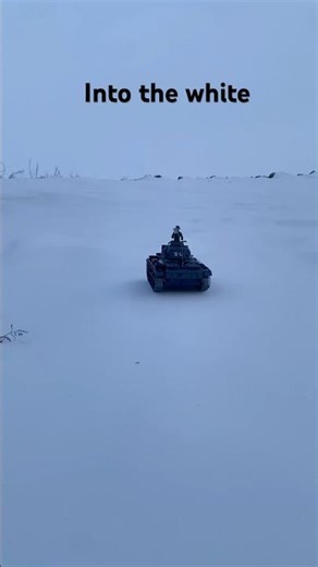 Panzer III L Full Speed in the Snow ❄️