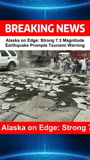 Alaska on Edge: Strong 7.3 Magnitude Earthquake Prompts Tsunami Warning#AlaskaEarthquake #SandPointQuake #TsunamiWarning #StaySafeAlaska #earthquake | The Earth Unveiled