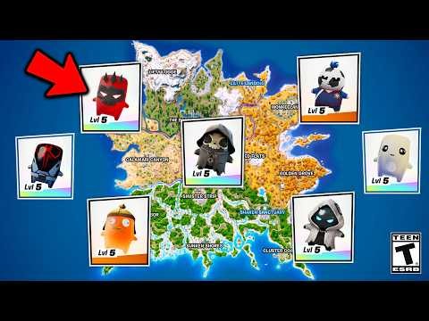 The NEW FORTNITE SPRITE Update! (7 New Sprites, NEW POI & MORE)
