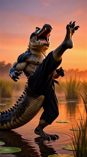 Magic ox VS Swamp crocodile