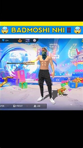 Old Lol Emote Ki Hood Nhi Ho Sakti❣️#freefire #shorts #badmoshi