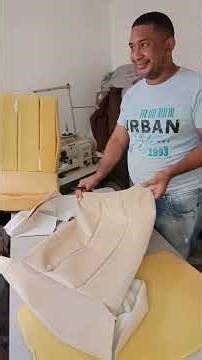 How to make a chair pattern #modernfurniture #handsewing #furniture