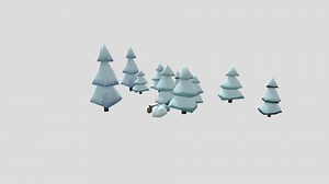 Snowy Forest - Download Free 3D model by lurkhound (@bullycat)