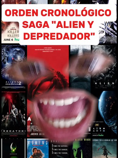 Orden Cronológico de la Saga Alien y Depredador