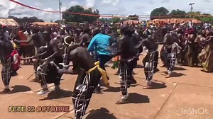 Party of independents in Guinée 🇬🇳 natural culture of Guinea, Dance of strong Man ❤️👌 | Africulture Bob ley