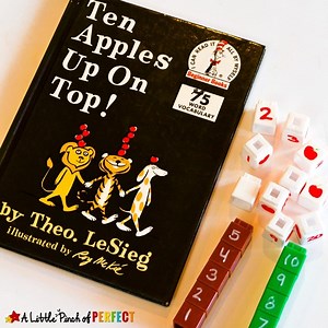 Ten Apples Up on Top Counting Activity - A Little Pinch of Perfect