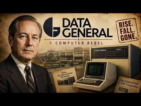 The Rise and Fall of Data General: The Computer Rebel That Challenged DEC and Vanished Into EMC