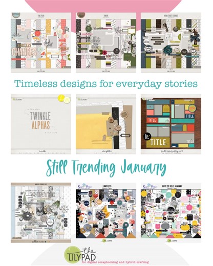 ✨ Still trending at The Lilypad. Timeless digital scrapbook designs you’ll reach for again and again. 💛 Perfect for everyday memories. ➡ https://the-lilypad.com/store/still-trending/ #thelilypad #StillTrending #DigitalScrapbookingFun #ScrapbookDesign #CreativeLife | The Lilypad