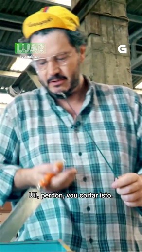 Lalo Penelas returns to 'Luar' with a mission to fix a fishing rod; a seal of quality 😂