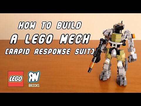 How To Build A Lego Mech [Rapid Response Suit] - Tutorial