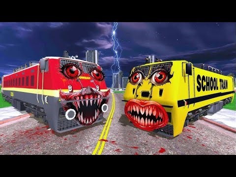 INDIAN BIKE DRIVING 3D GAME 🤯🥵 ( NEW UPDATE 🤯 🚂 ) TRAIN VS CAR 🚨