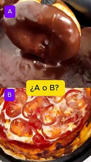 👉 ¿Donut o pizza? 🍩🍕 ¿A o B? 🤯 #shorts