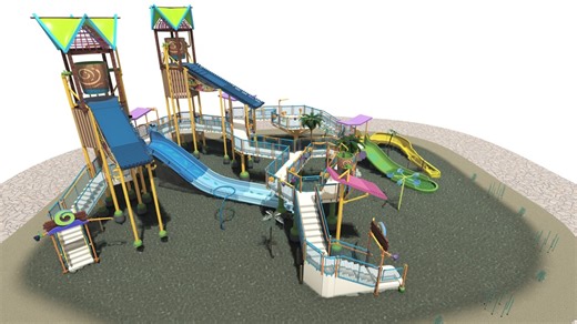New water playground opening in 2024 at Aquatica