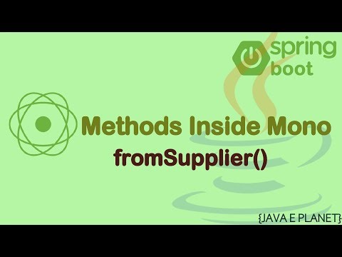 From Supplier method in Mono (No Audio) || #webflux || #reactor || #springboot || #javaprogramming