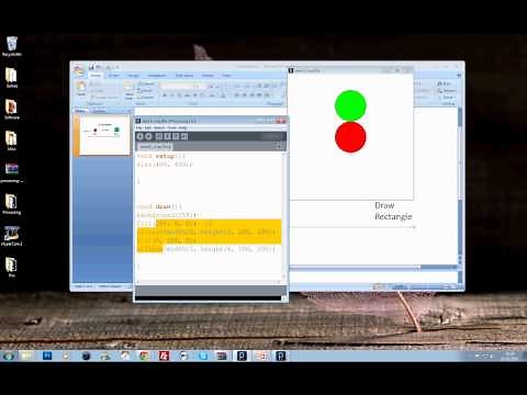 Processing Tutorial 2 - Basic Shapes