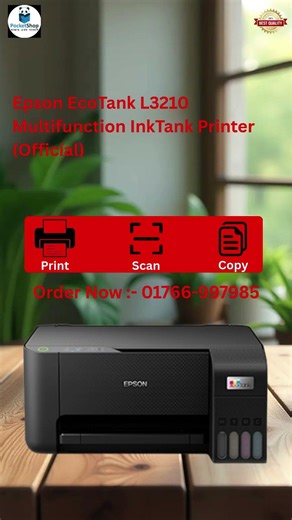 Epson EcoTank L3210 Multifunction InkTank Printer Review | Official | Cash on Delivery