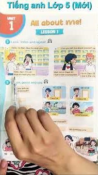 Tiếng anh lớp 5 sách mới Unit 1 lesson 1 #tienganhlop5 #tienganhlop5sachmoi