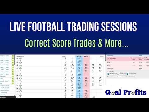 Live Football Trading Sessions | Goal Profits – Episode 2