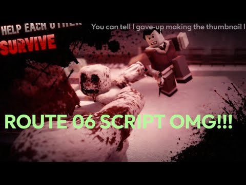 ROUTE 06 SCRIPT MOHAMMED ALERT☣️⚠️☣️⚠️☣️