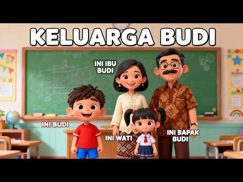 Lagu dan Belajar Membaca: INI IBU BUDI – Kartun Edukasi Anak PAUD & TK